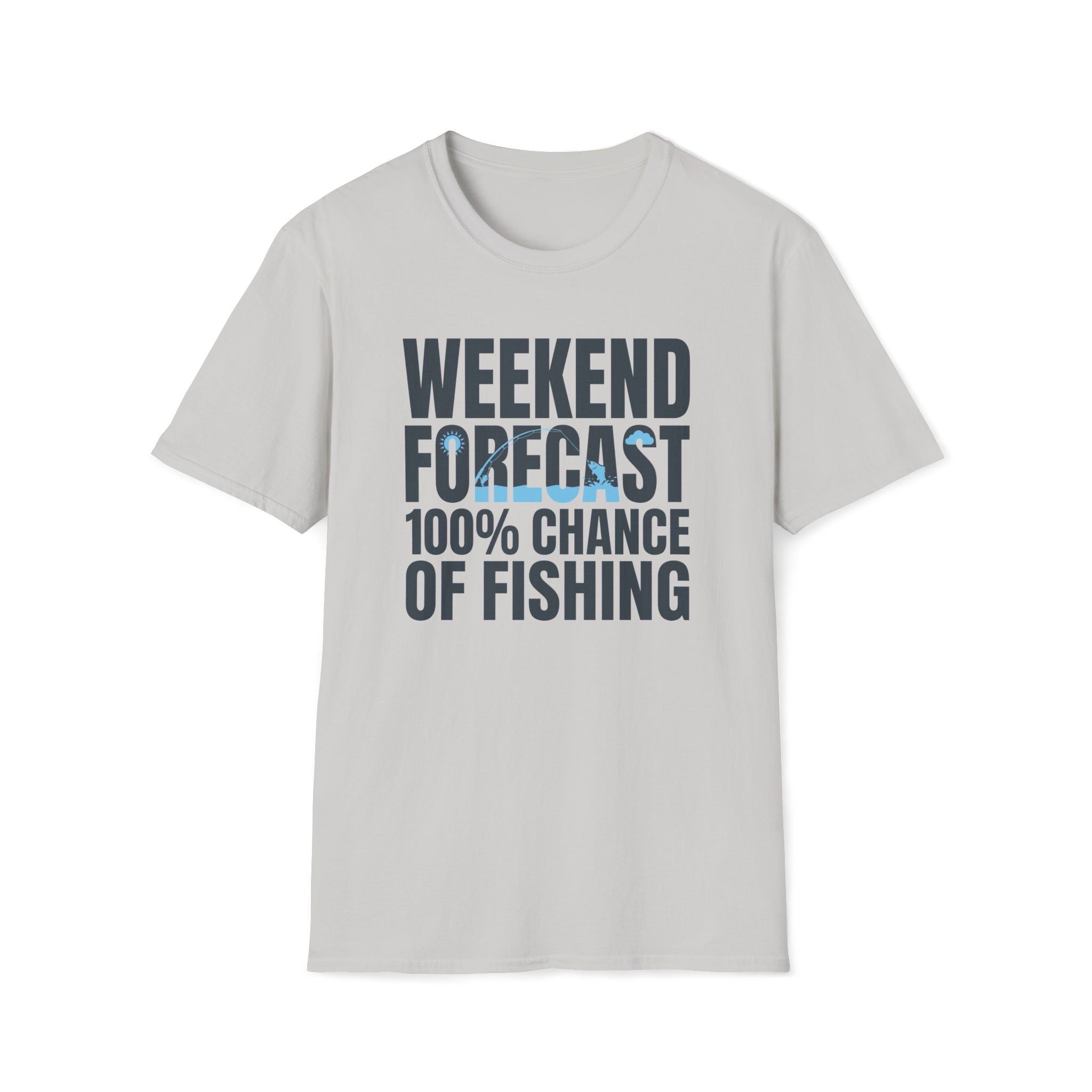 100% Chance of Fishing T-Shirt
