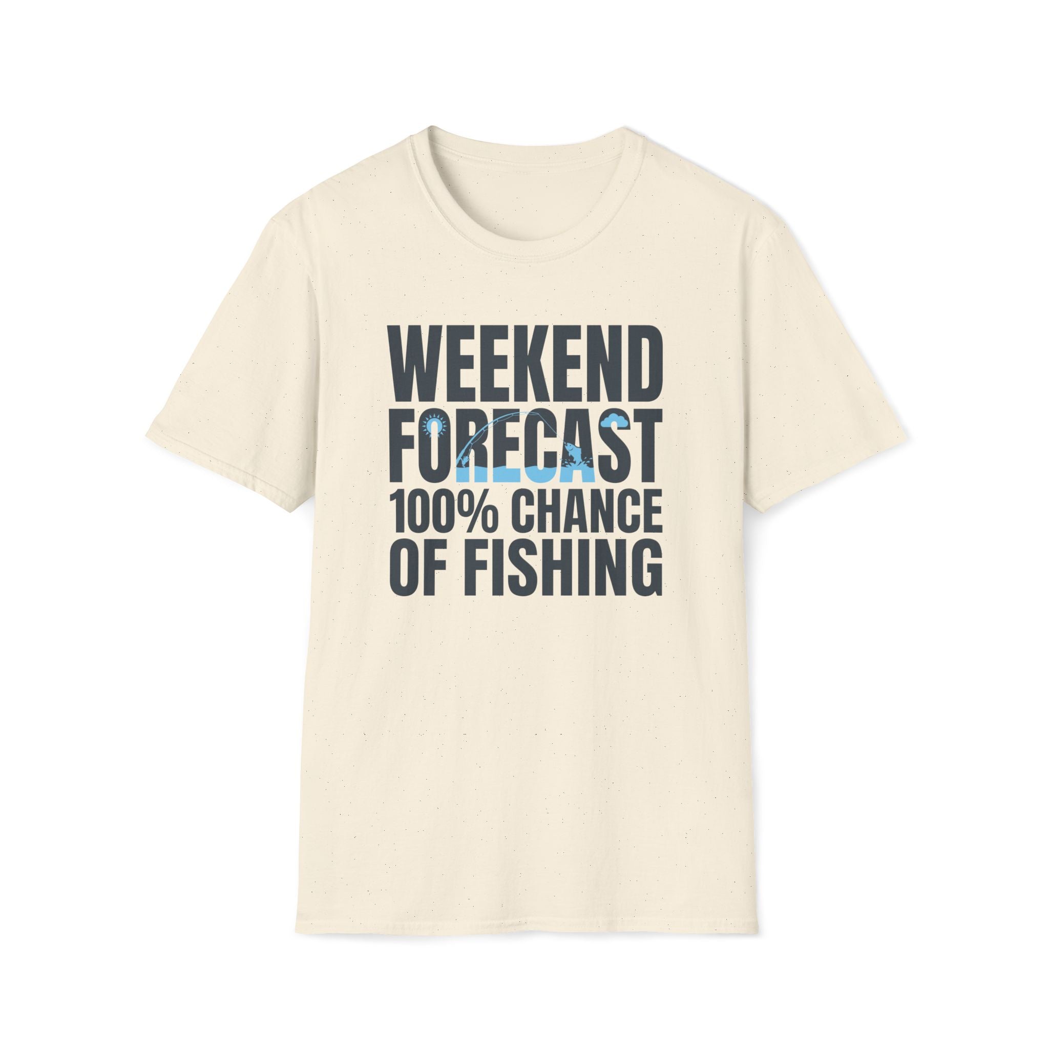 100% Chance of Fishing T-Shirt
